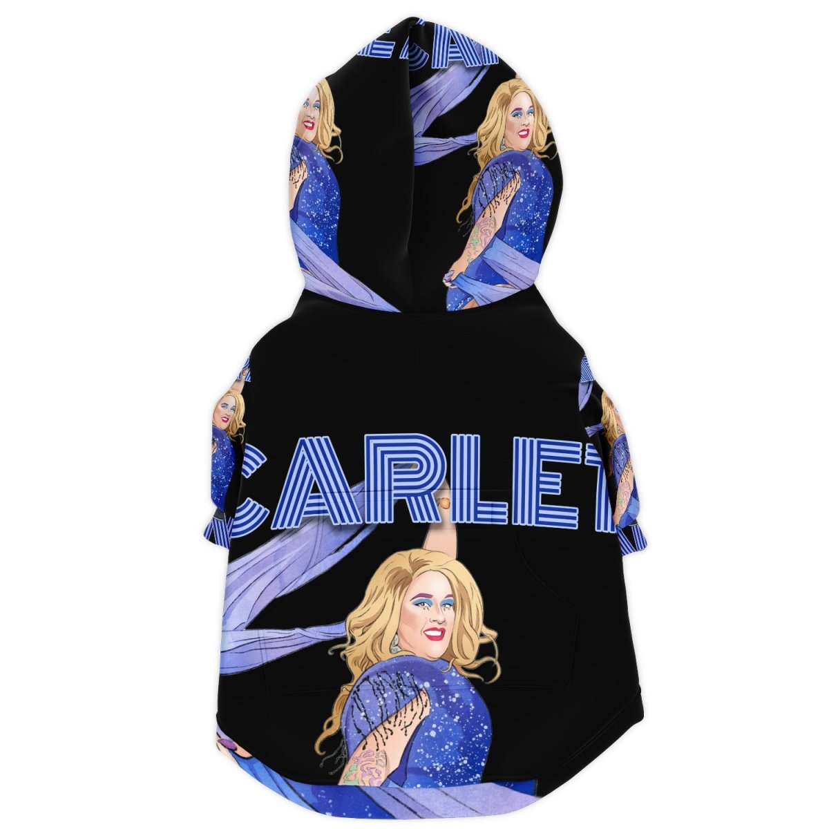 Scarlett Syanide - Dog Hoodie - dragqueenmerch