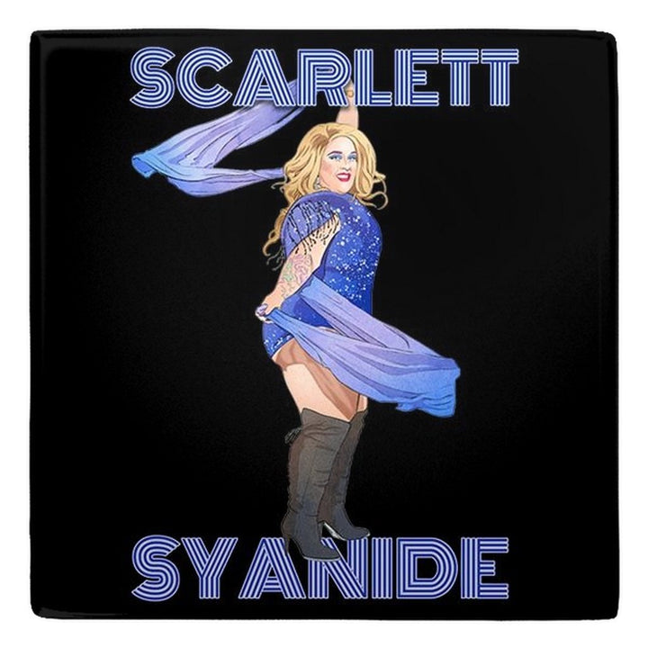 Scarlett Syanide - Metal Magnet 4 pack - dragqueenmerch