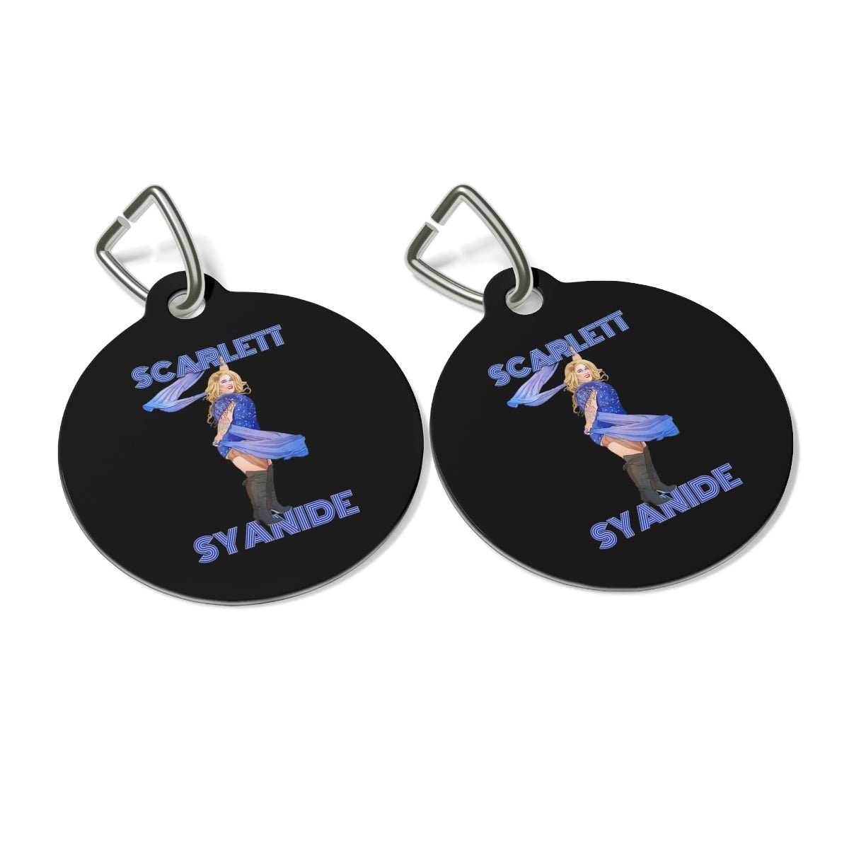 Scarlett Syanide - Pet Tag - dragqueenmerch