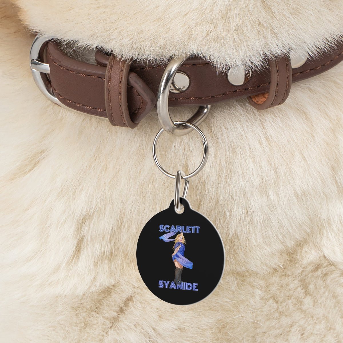 Scarlett Syanide - Pet Tag - dragqueenmerch