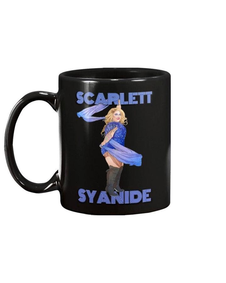 Scarlett Syanide - Pose Ceramic Mug - dragqueenmerch