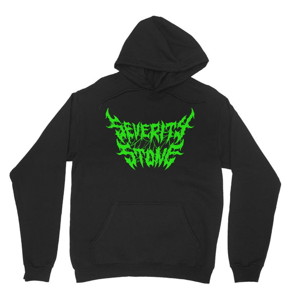 SEVERITY STONE - LOGO (GREEN) - HOODIE - dragqueenmerch