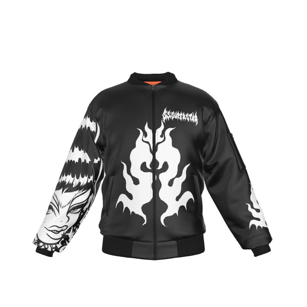 Sisi Superstar - Daddle Doo All-Over Print Bomber Jacket - dragqueenmerch