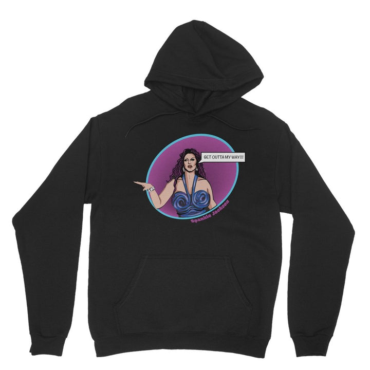 SPANKIE JACKZON - OUTTA MY WAY HOODIE - dragqueenmerch