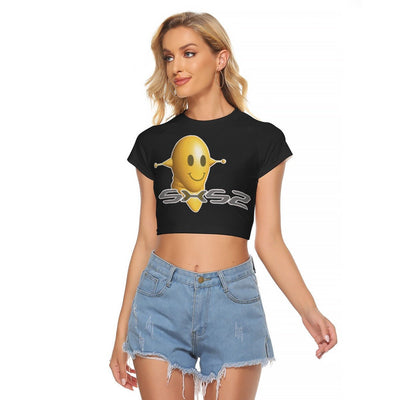 SXSZ - Smile Logo Cropped T-Shirt