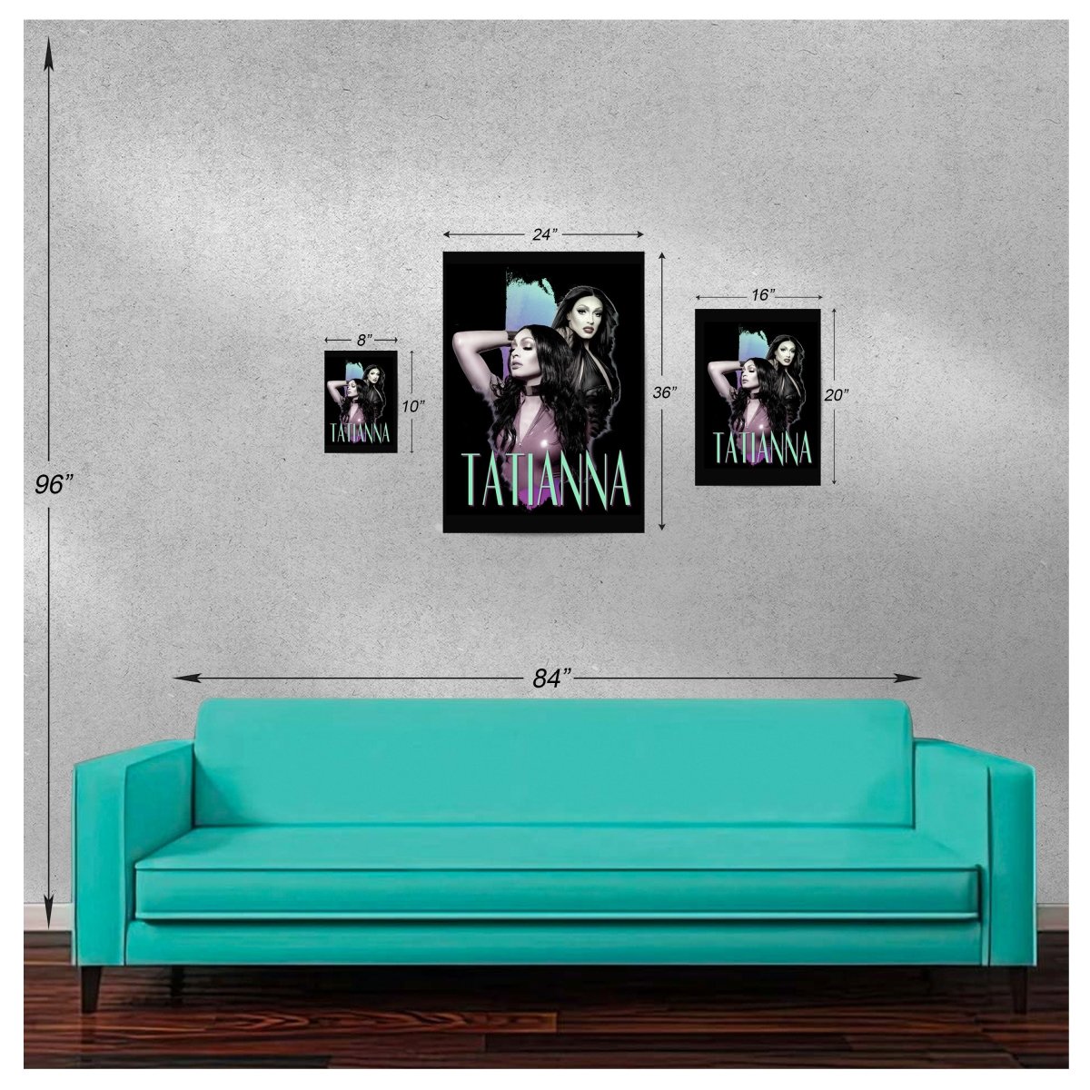 Tatianna - Portraits Poster - dragqueenmerch
