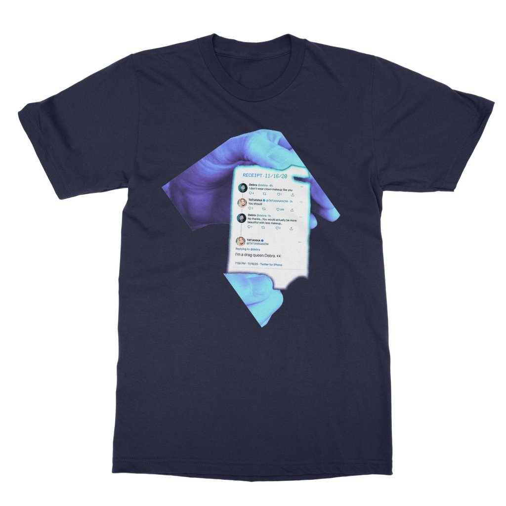 TATIANNA "RECEIPT" T-SHIRT