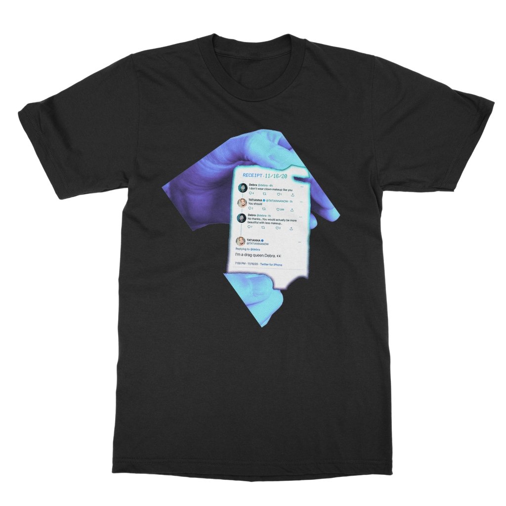 TATIANNA "RECEIPT" T-SHIRT