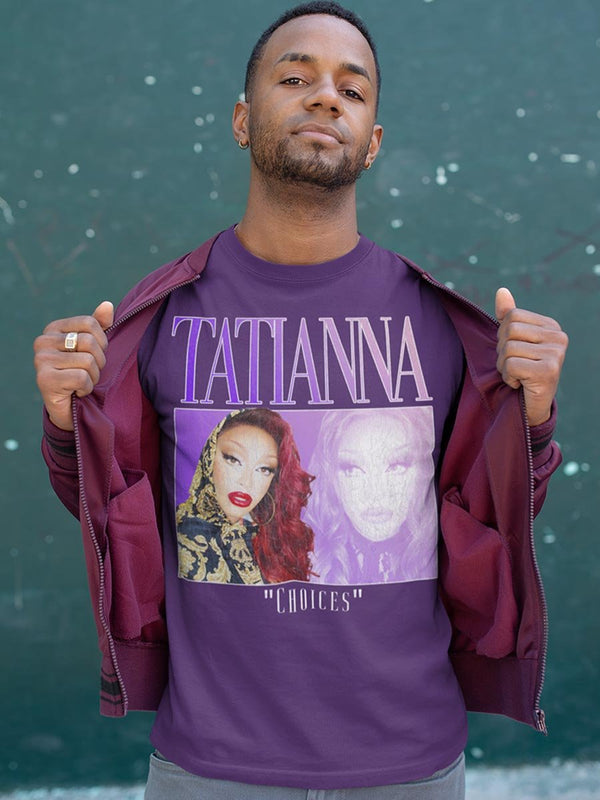 Tatianna - Retro Choices Photo T-Shirt - dragqueenmerch
