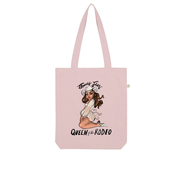 THANKS JEM "QUEEN OF THE RODEO" TOTE BAG