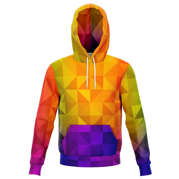 THE COMFY COLLECTION "RAINBOW" ALL OVER HOODIE - dragqueenmerch