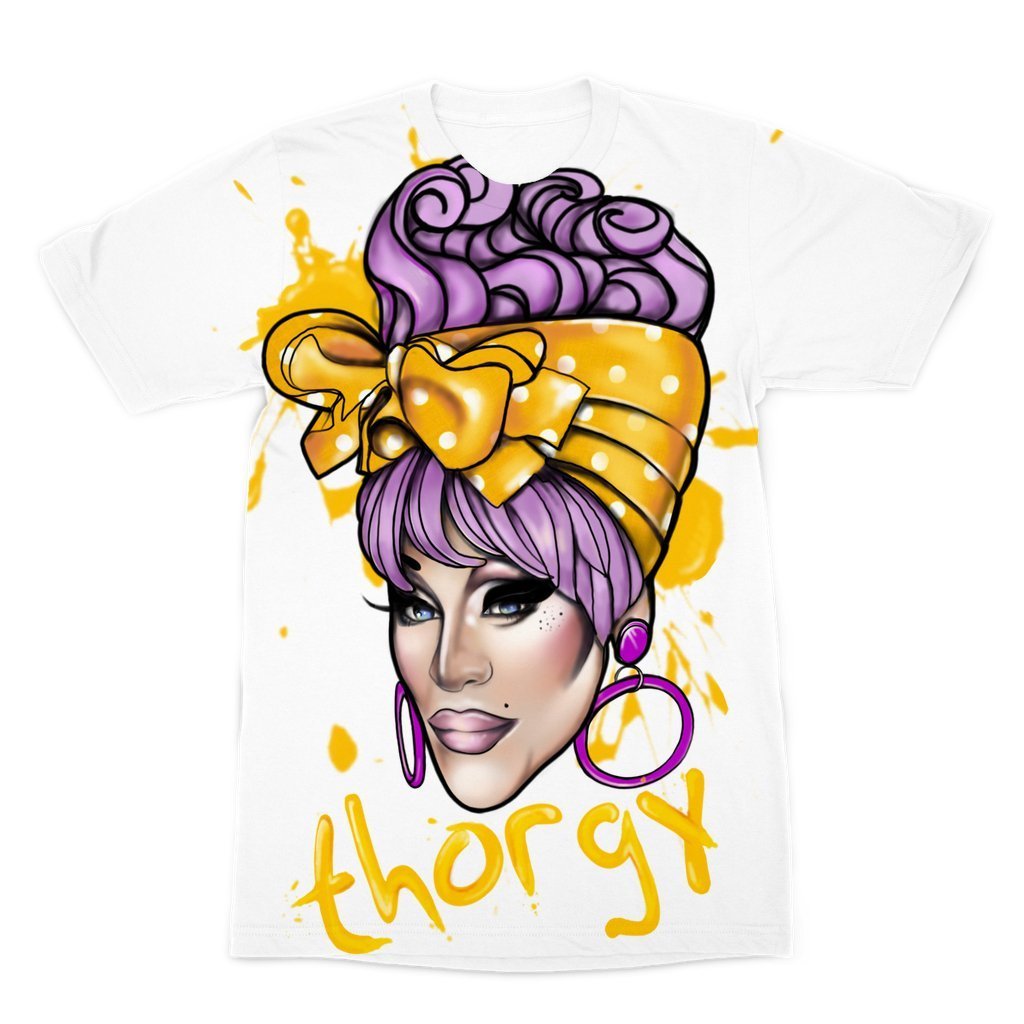 THORGY "ILLUSTRATION" ALL OVER PRINT T-SHIRT