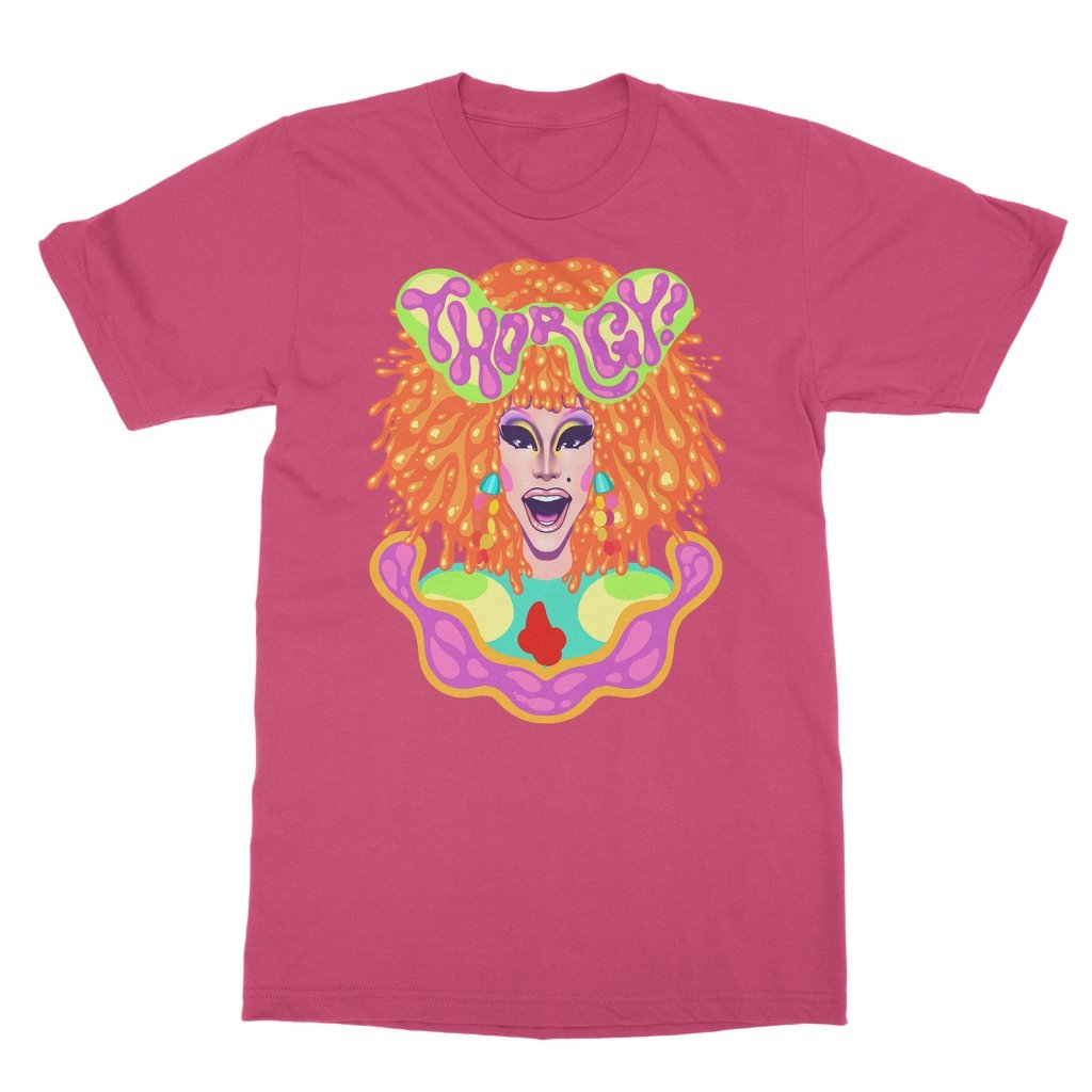 Thorgy Thor - Cartoon T-Shirt - dragqueenmerch