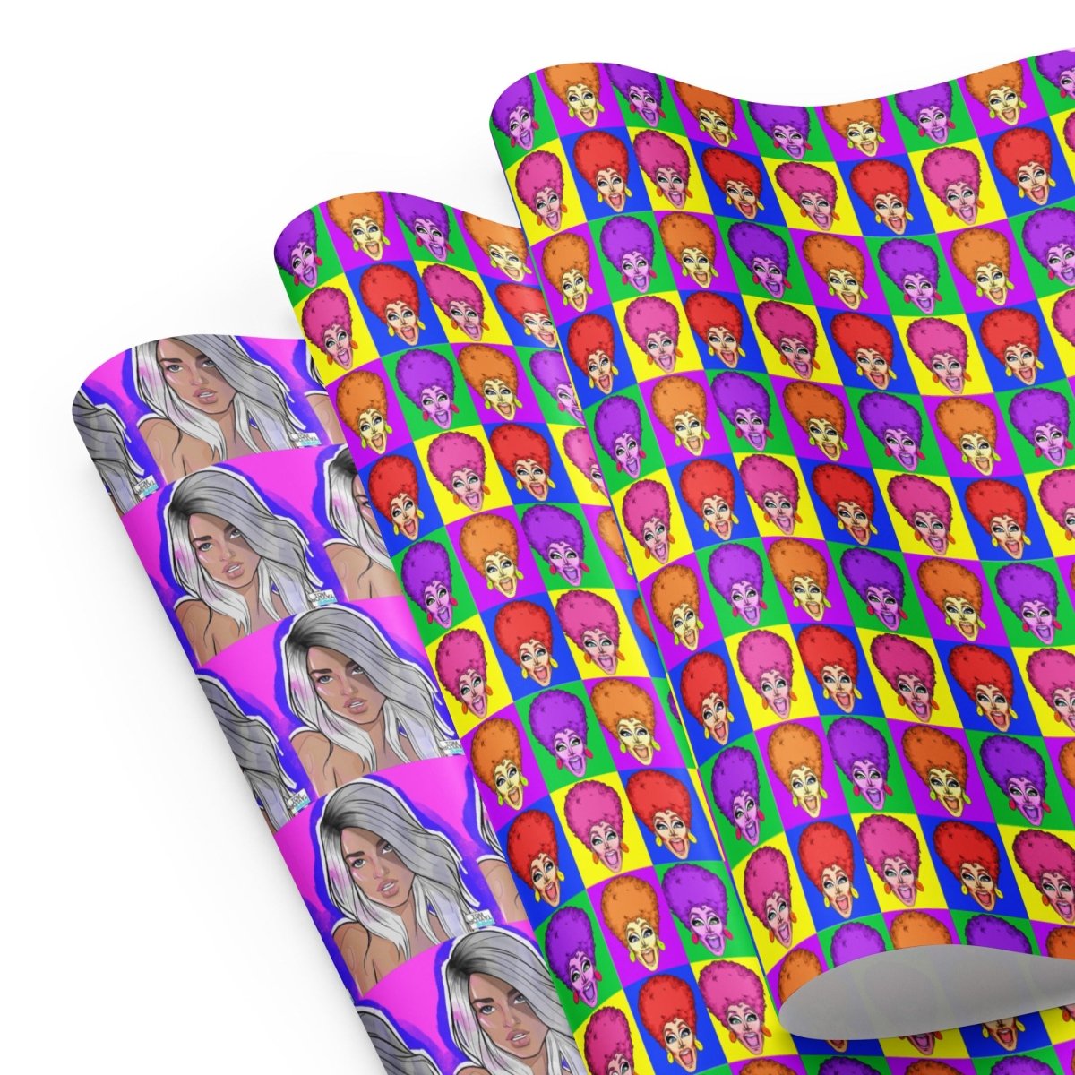 Thorgy Thor - Colorful Wrapping paper sheets - dragqueenmerch