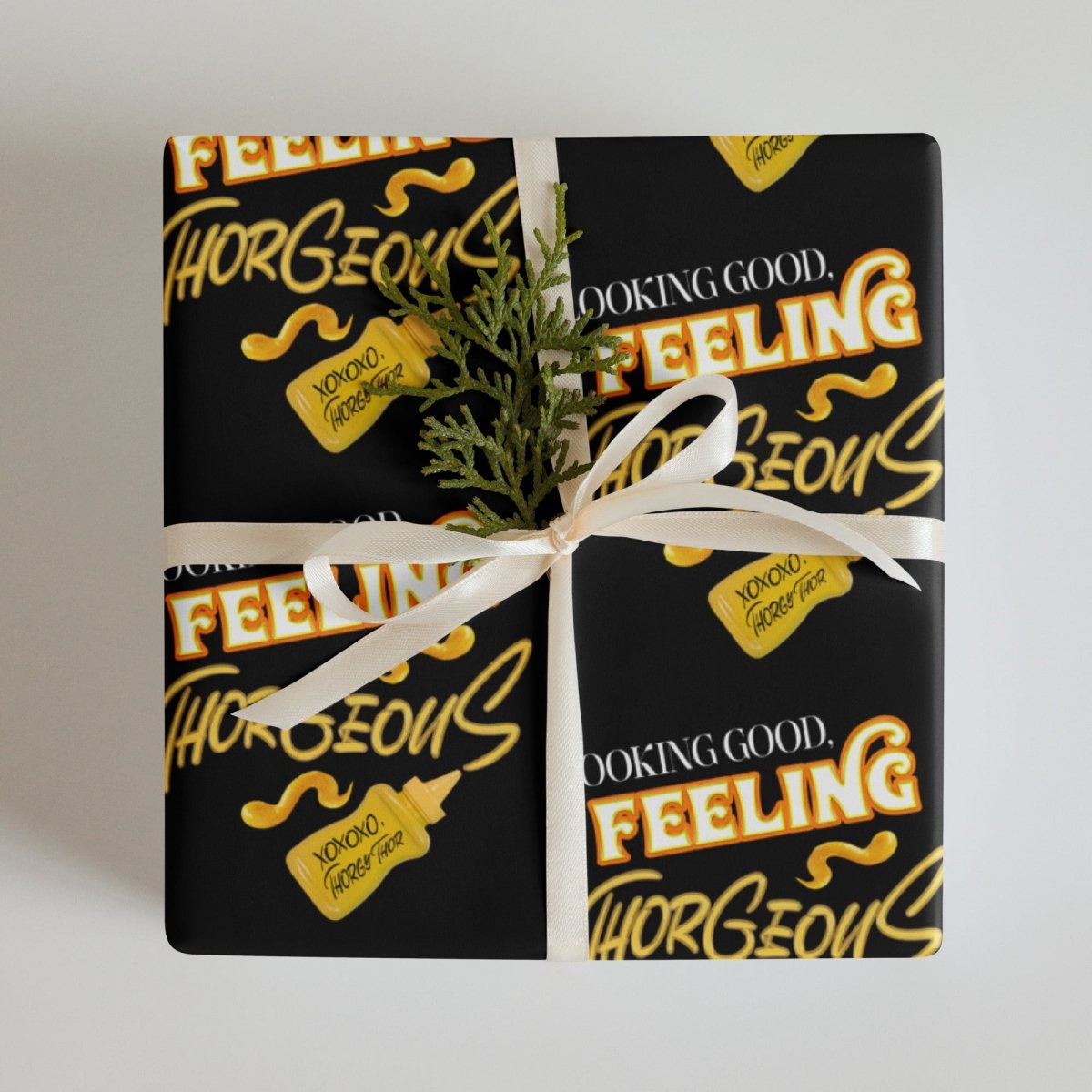 Thorgy Thor - Feeling Thorgeous Wrapping paper sheets - dragqueenmerch