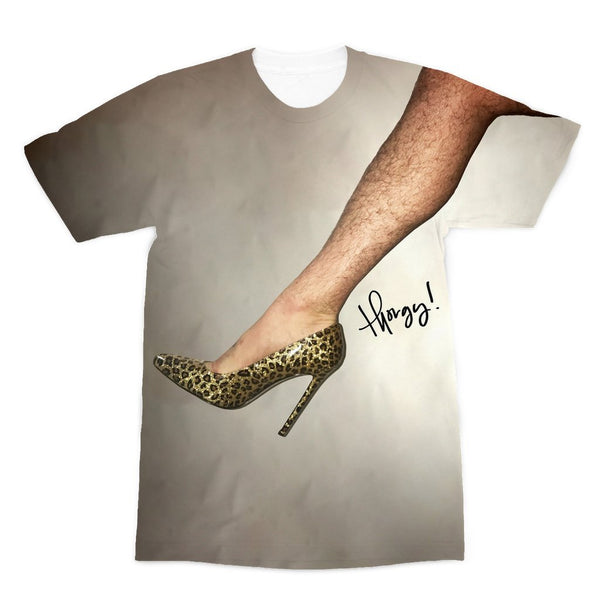 THORGY THOR PUMPS ALL OVER PRINT T-SHIRT