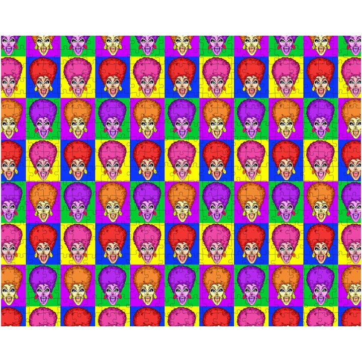 ThorgyThor - Pop Art Collage Jigsaw Puzzle - dragqueenmerch