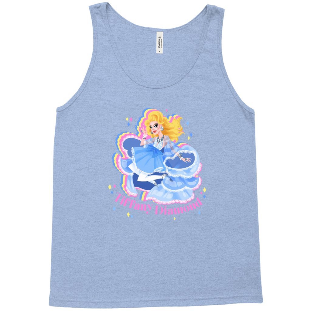 TIFFANY DIAMOND TANK TOP - dragqueenmerch