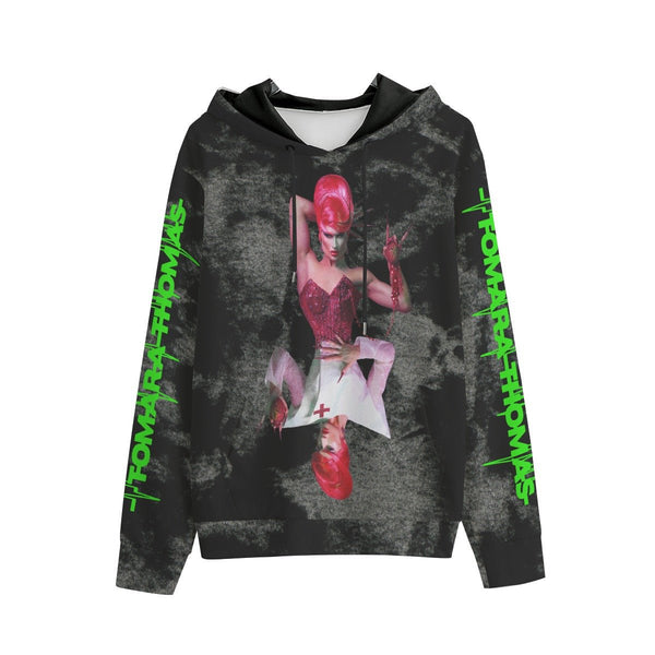 Tomara Thomas - Heartbeat All Over Print Hoodie - dragqueenmerch