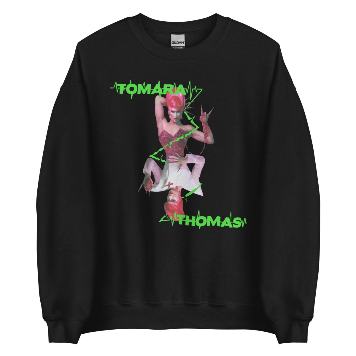 Tomara Thomas - Heartbeat Sweatshirt - dragqueenmerch
