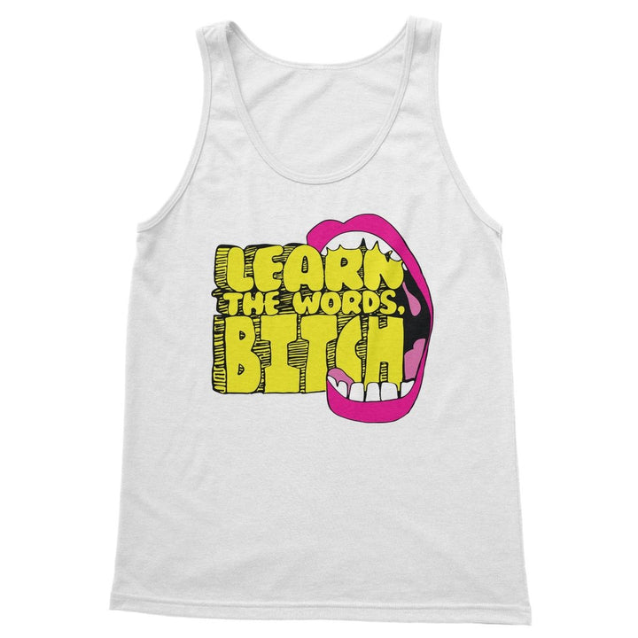 TONY SOTO LEARN THE WORDS TANK TOP - dragqueenmerch