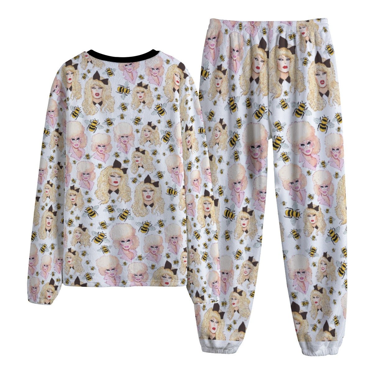 Trixie and Katya - Bee PJ Set - dragqueenmerch