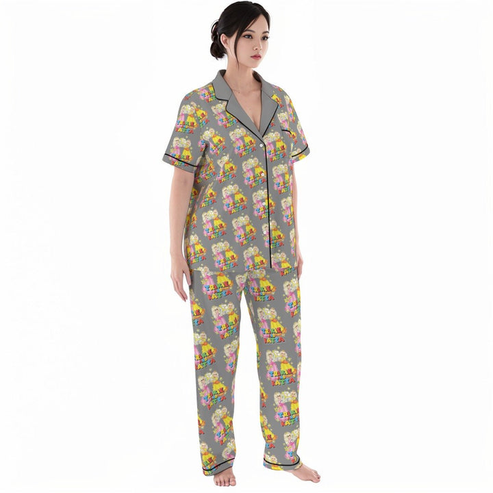 Trixie and Katya - Mario Satin PJ Set - dragqueenmerch