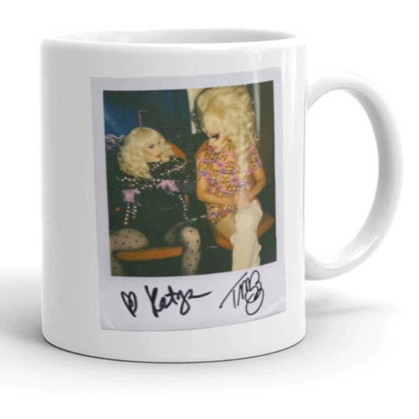 TRIXIE AND KATYA PUSSY WATCH MUG - dragqueenmerch