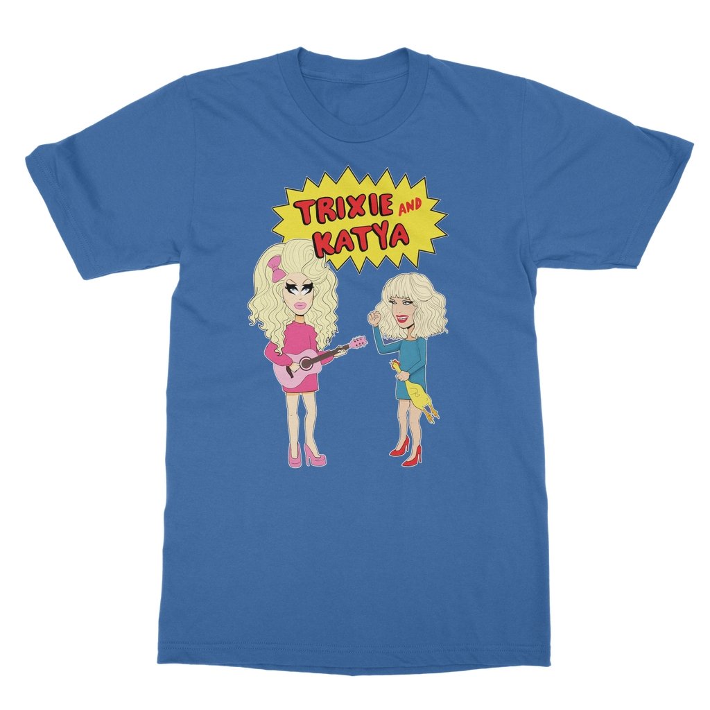 Trixie & Katya - Choke a Chicken T-Shirt - dragqueenmerch