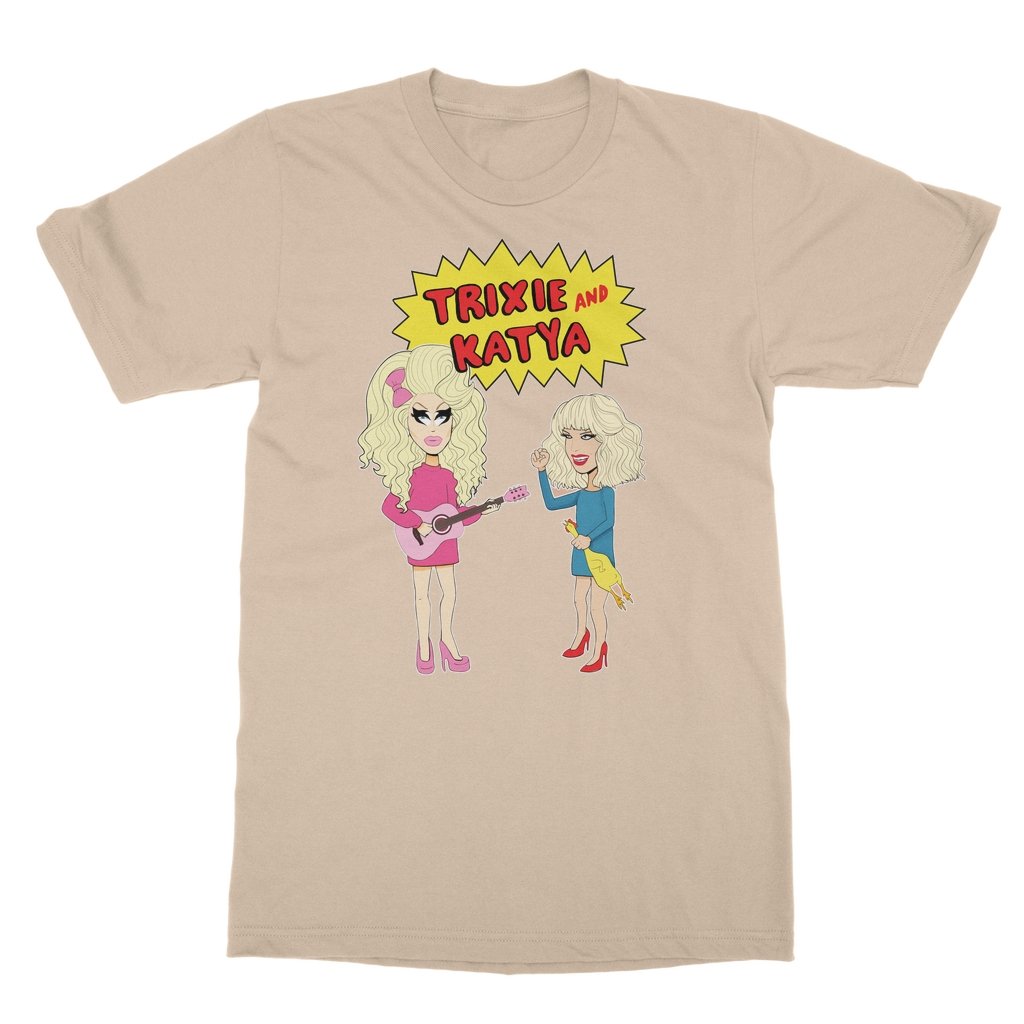 Trixie & Katya - Choke a Chicken T-Shirt - dragqueenmerch