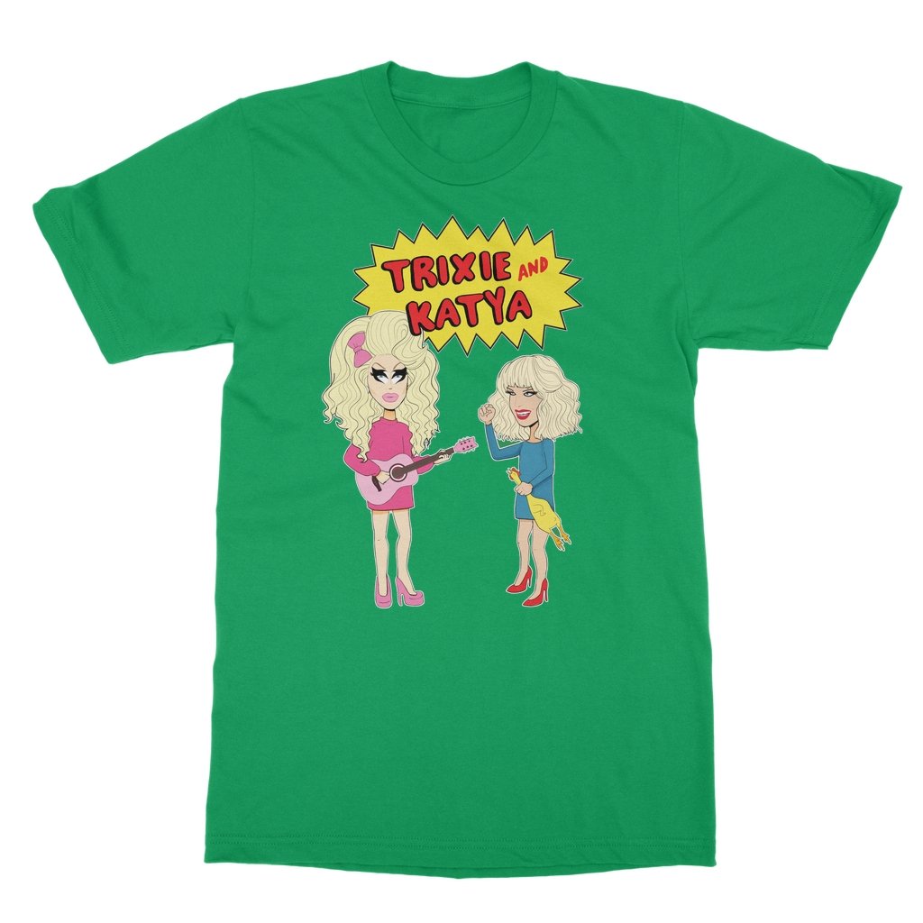Trixie & Katya - Choke a Chicken T-Shirt - dragqueenmerch