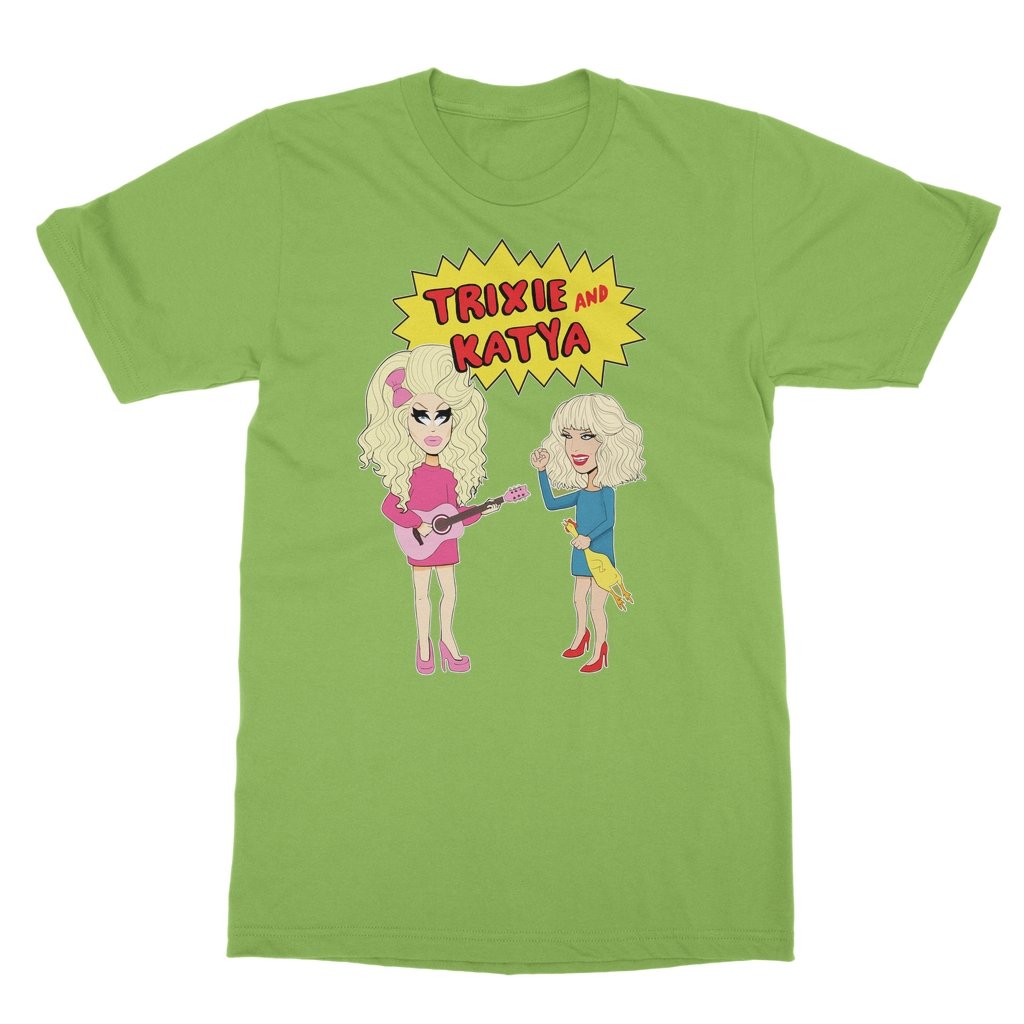 Trixie & Katya - Choke a Chicken T-Shirt - dragqueenmerch