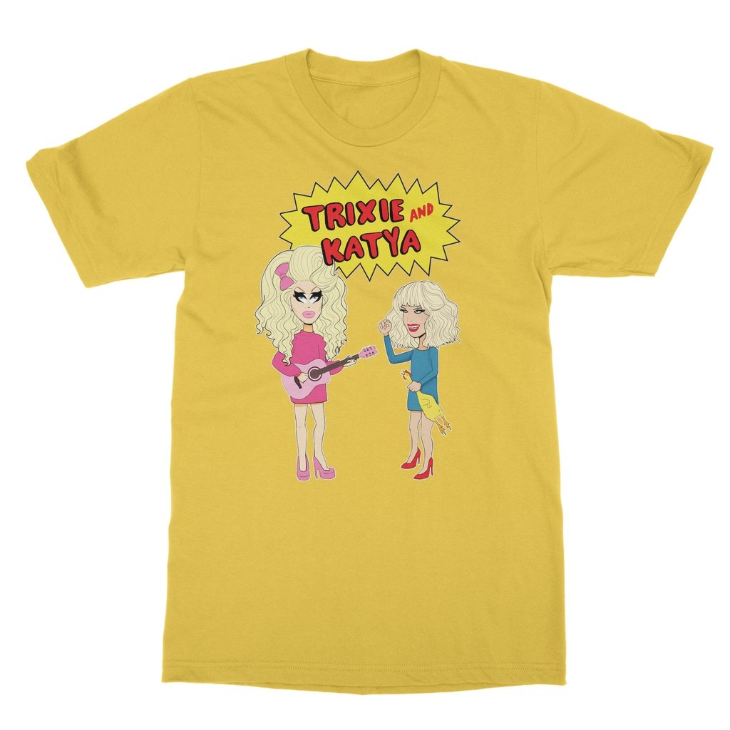 Trixie & Katya - Choke a Chicken T-Shirt - dragqueenmerch