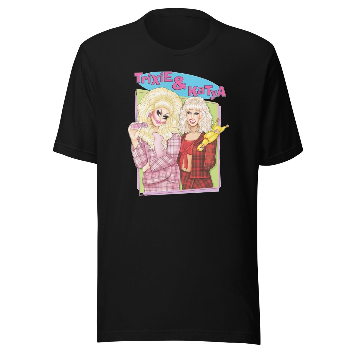 Trixie & Katya - Clueless Close-Up T-shirt - dragqueenmerch
