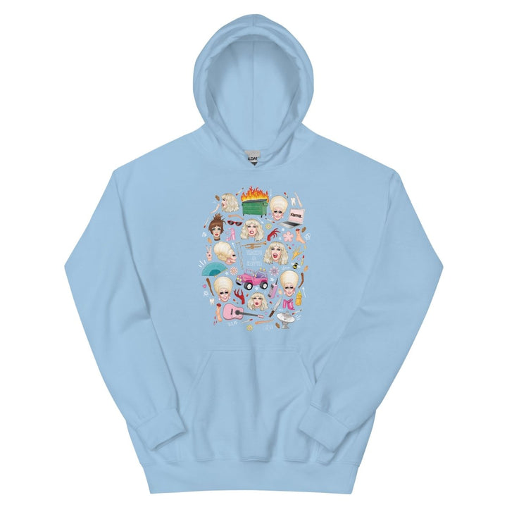 Trixie & Katya - Collage Refresh Hoodie - dragqueenmerch
