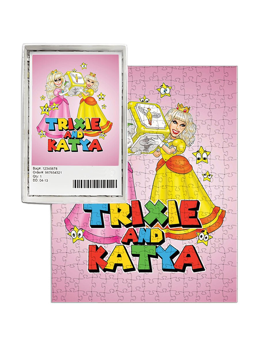 Trixie & Katya "Princess" Jigsaw Puzzle - dragqueenmerch