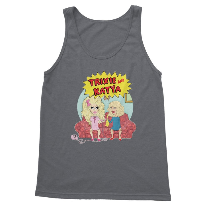 TRIXIE & KATYA UNNNHHH "COUCH" Tank Top - dragqueenmerch