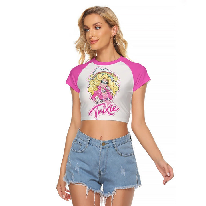 Trixie Mattel - Boyfriend Baseball Crop T-Shirt - dragqueenmerch
