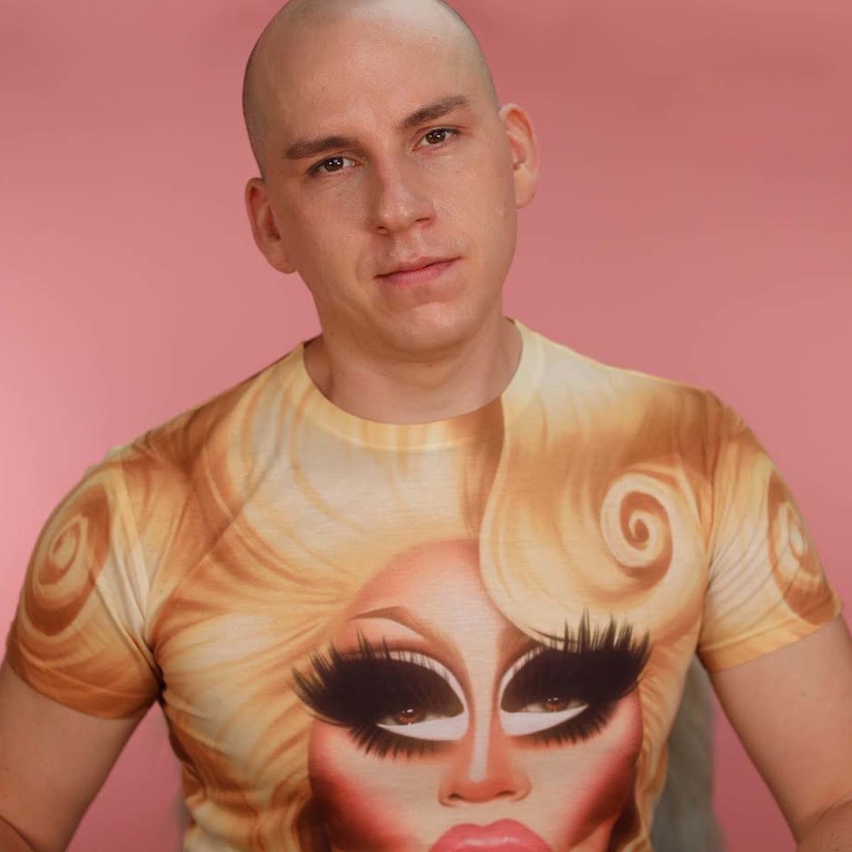 Trixie Mattel "Curly Fantasy" All Over Print T-Shirt