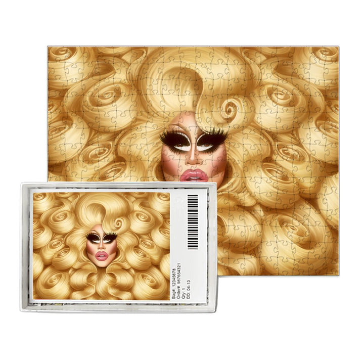 Trixie Mattel "Curly Fantasy" Jigsaw Puzzle - dragqueenmerch