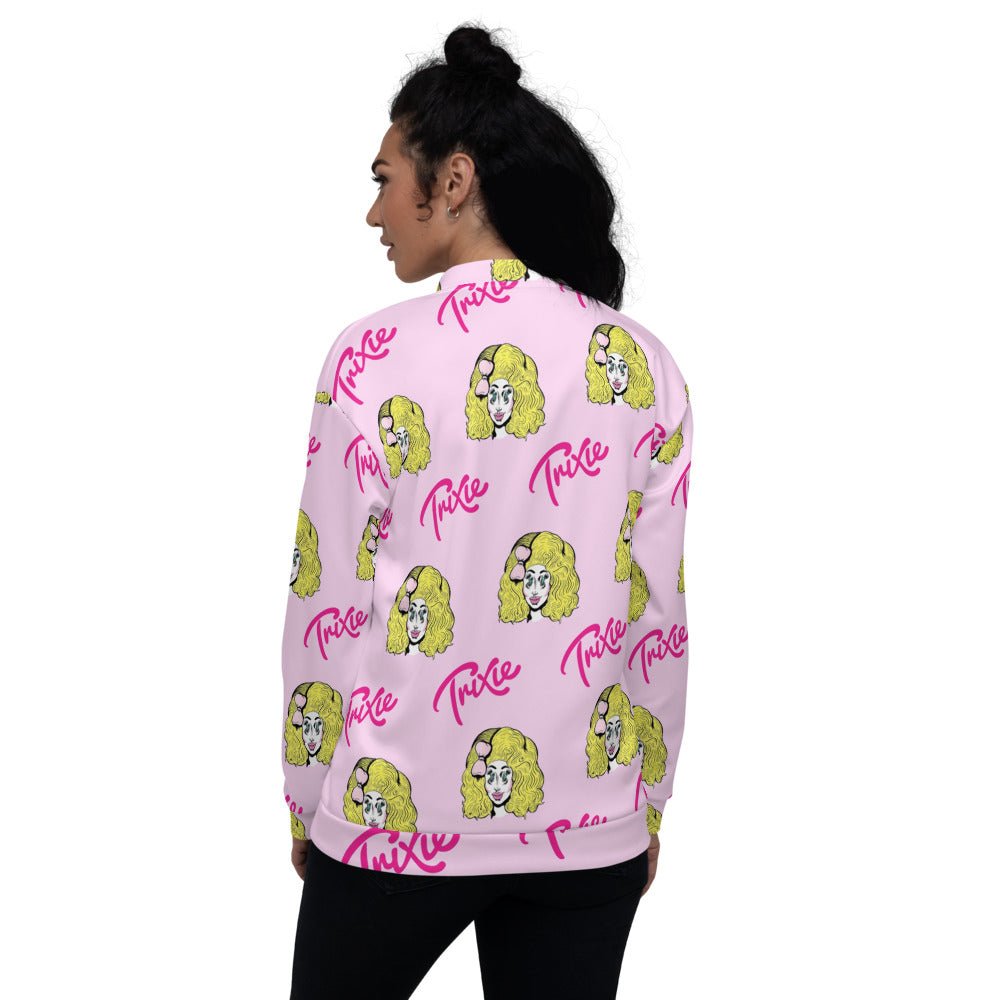 Trixie Mattel "Dual Logo" Unisex Bomber Jacket - dragqueenmerch