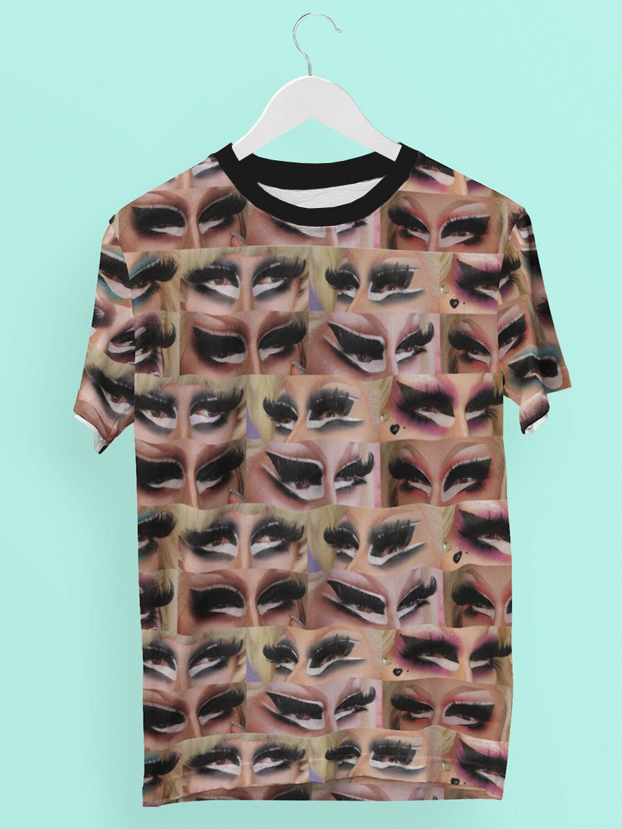 Trixie Mattel - Eyes on You All-Over Print T-Shirt - dragqueenmerch