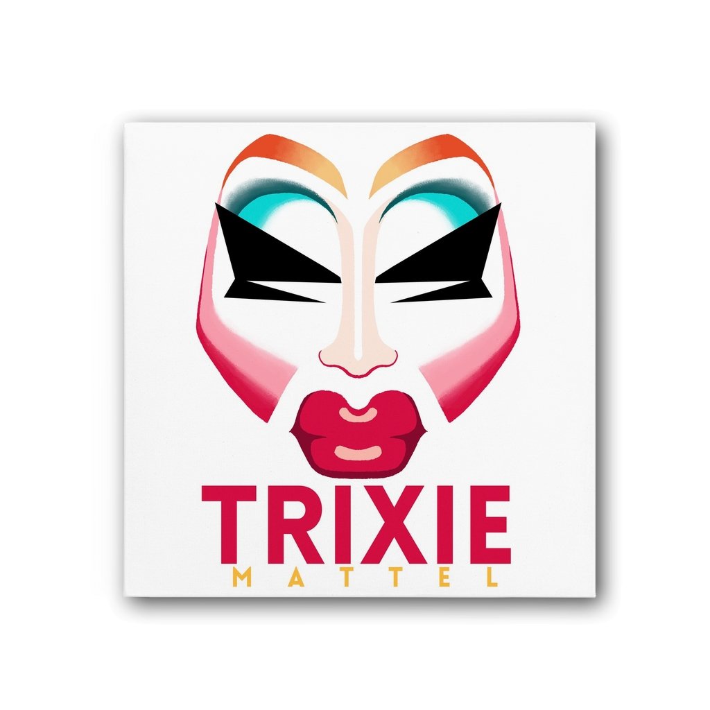 Trixie Mattel - Face Canvas Print - dragqueenmerch