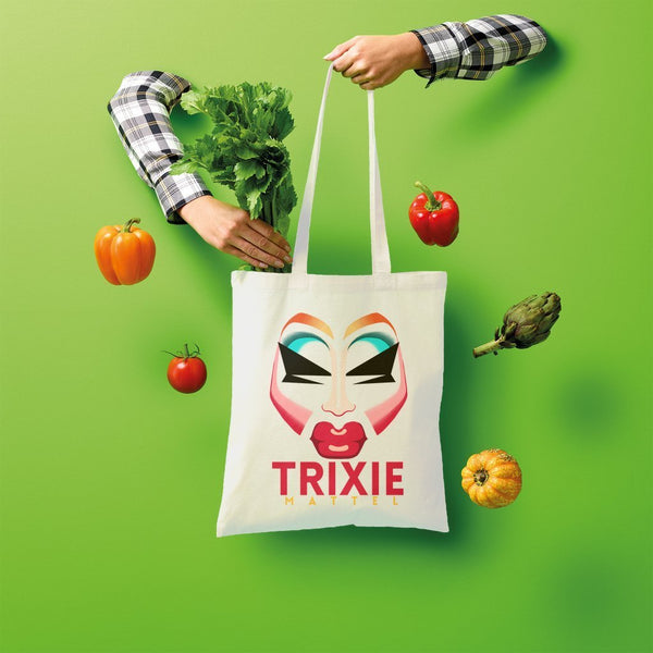 TRIXIE MATTEL - "Face" Shopper TOTE BAG