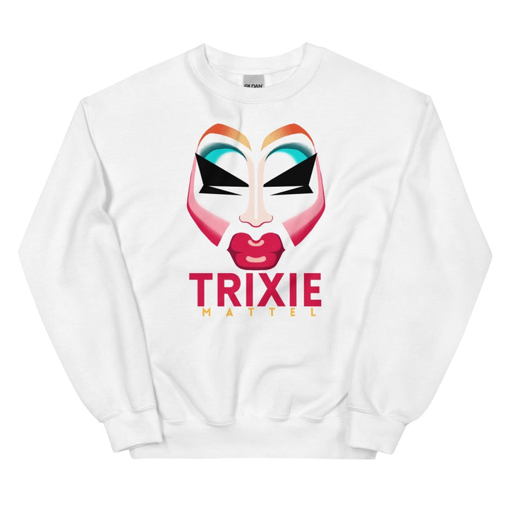 Trixie Mattel - Face Sweatshirt - dragqueenmerch