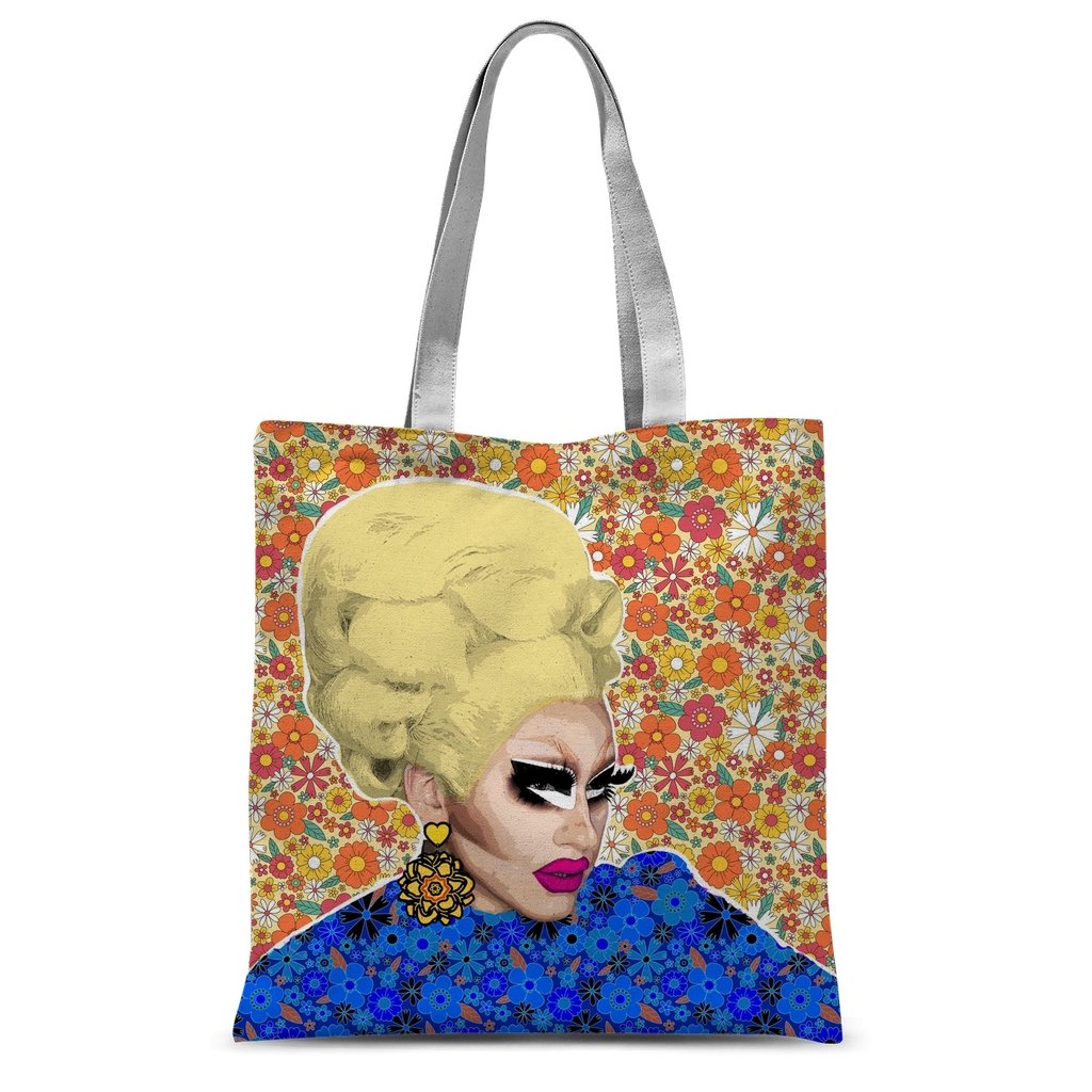 Trixie Mattel - Far Out All Over Print Tote Bag - dragqueenmerch