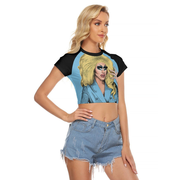 Trixie Mattel - Flop Baseball Crop T-Shirt - dragqueenmerch