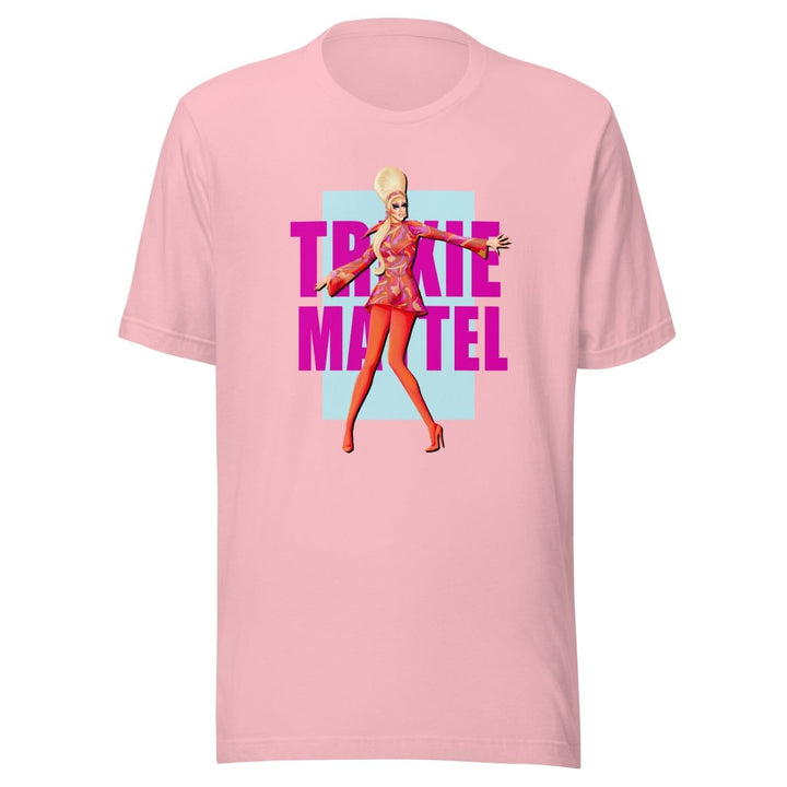 Trixie Mattel. - Groovy (Pink) T-shirt - dragqueenmerch