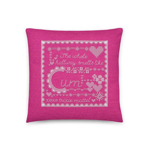 Trixie Mattel - Hallway Throw Pillow - dragqueenmerch