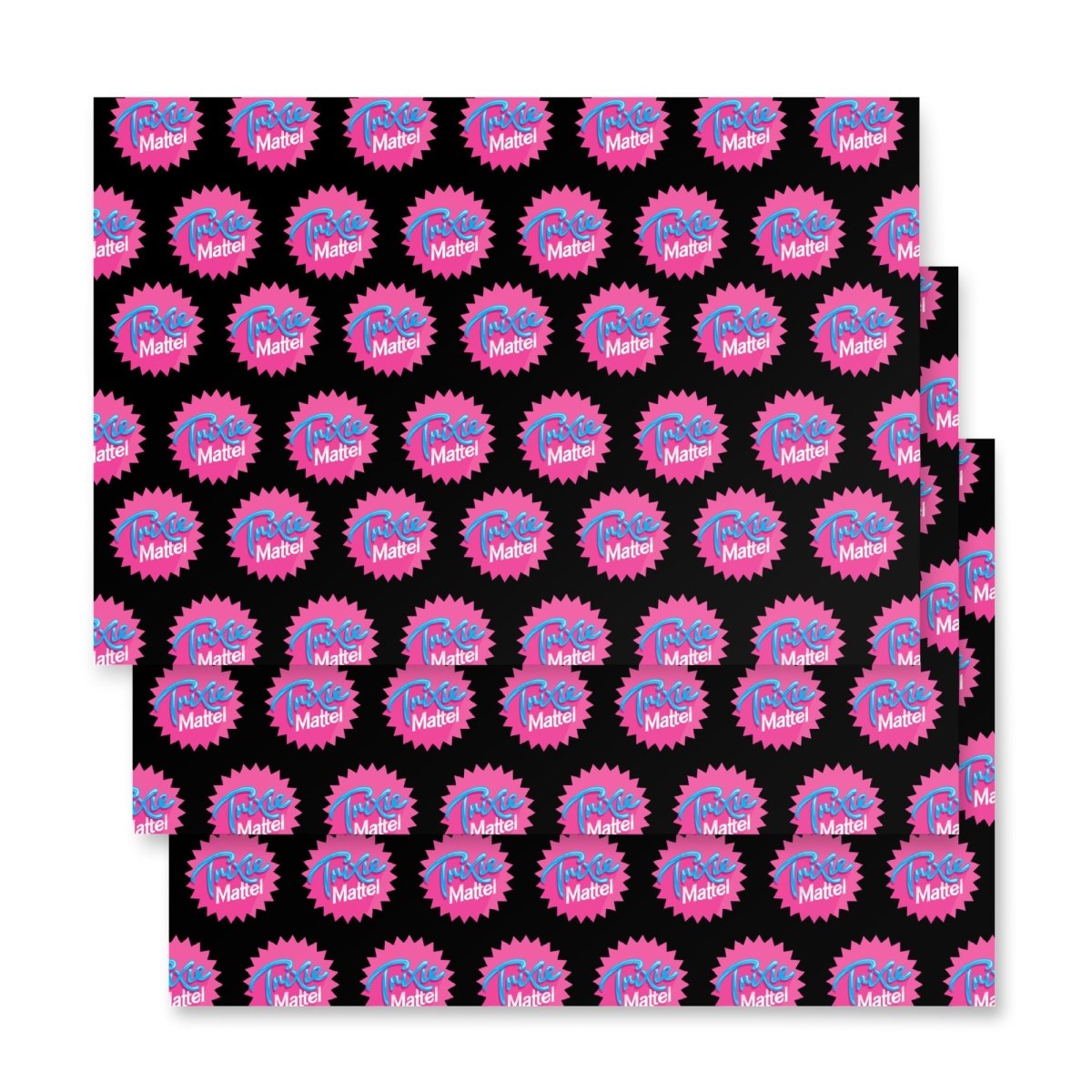 Trixie Mattel - Logo Wrapping paper sheets - dragqueenmerch